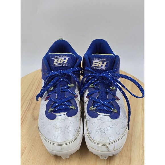 Under Armour Kids' Harper 8 Mid RM 3026597-400 Baseball Cleats Boys' Size 4Y - Picture 3 of 8